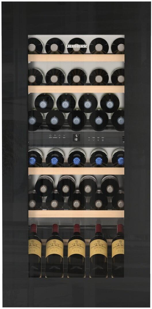 Liebherr - 21.9375 Inch 6 cu. ft Wine Fridge Refrigerator in Black - HWGB5100