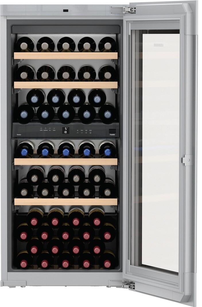 Liebherr - 21.9375 Inch 6 cu. ft Wine Fridge Refrigerator in Black - HWGB5100