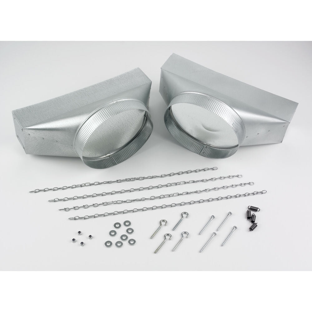 Best - 22 Inch 800 CFM Blower & Insert Vent in Silver - ILB9