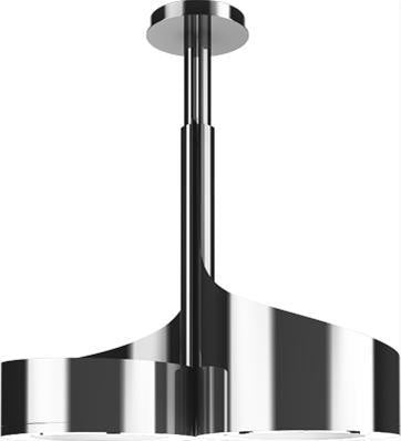 Best - 39.375 Inch 450 CFM Island Range Vent in Stainless - IM32I100SP