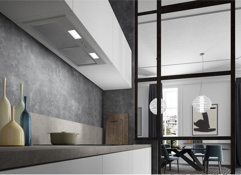 Faber - 27.5625 Inch 240 CFM Insert Vent in Grey - INSM28GR240