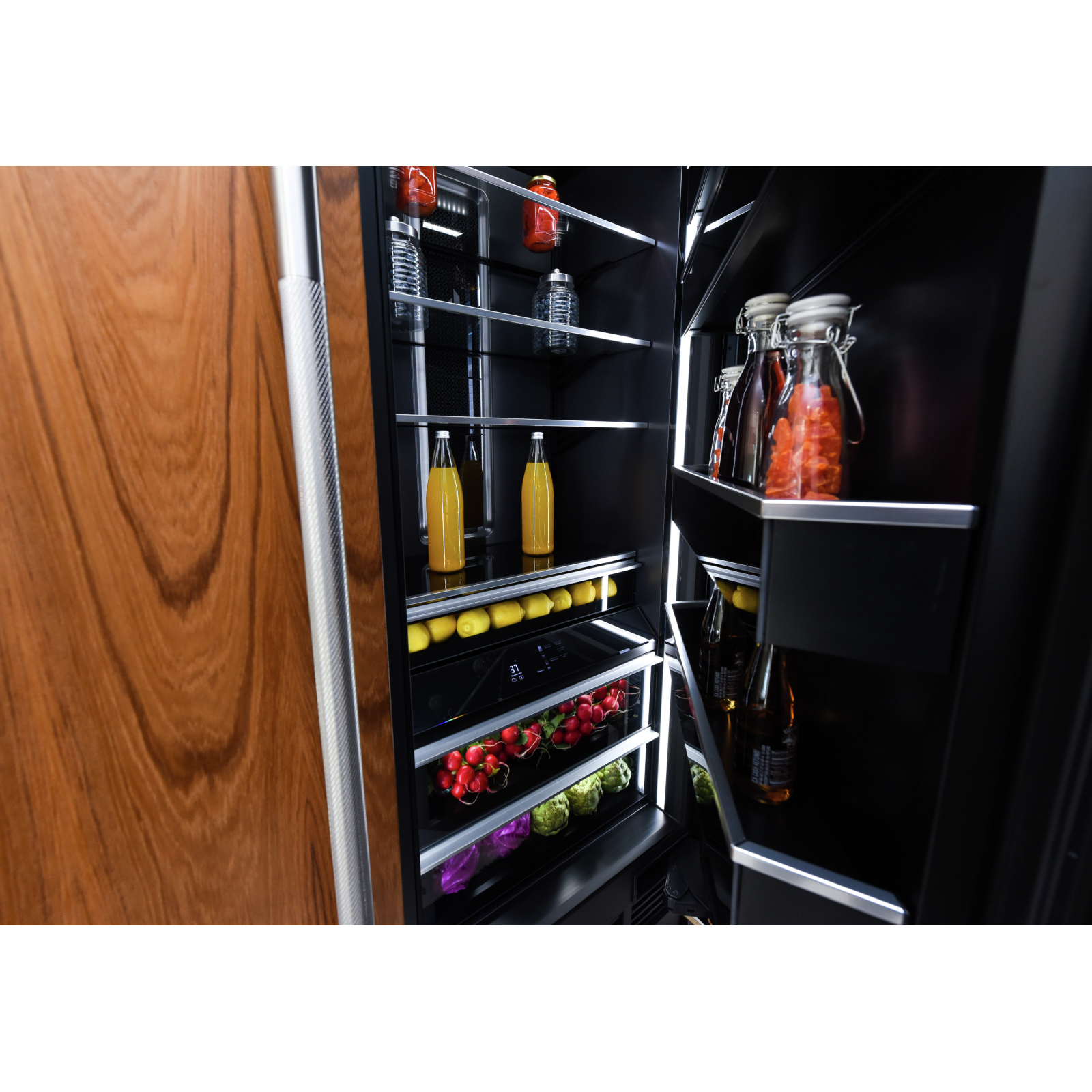 JennAir - Handle to Handle Join Kit Refrigerator Accessory in Black - JAJ13HSS