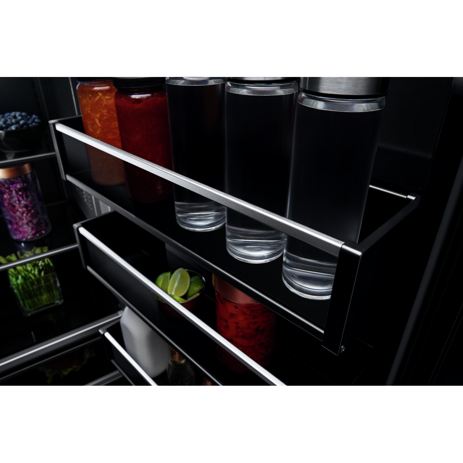 JennAir - 29.88 Inch 15.6 cu. ft Built In Bottom Mount Refrigerator in Panel Ready - JBBFR30NMX