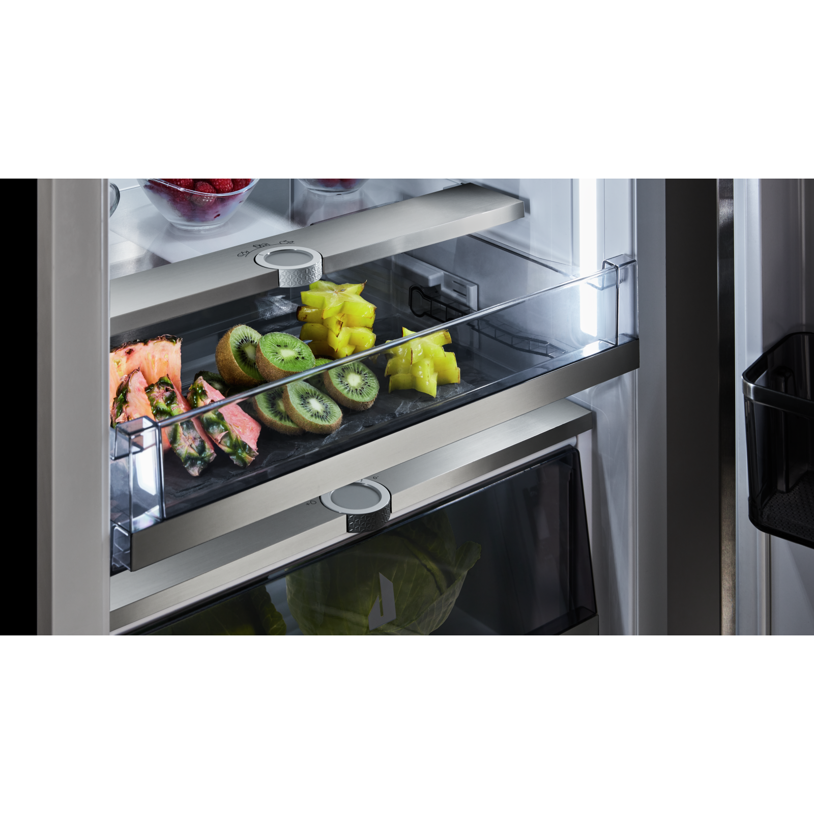 JennAir - 21.9375 Inch 8.8 cu. ft Built In / Integrated Bottom Mount Refrigerator in Panel Ready - JBBFX22NMX