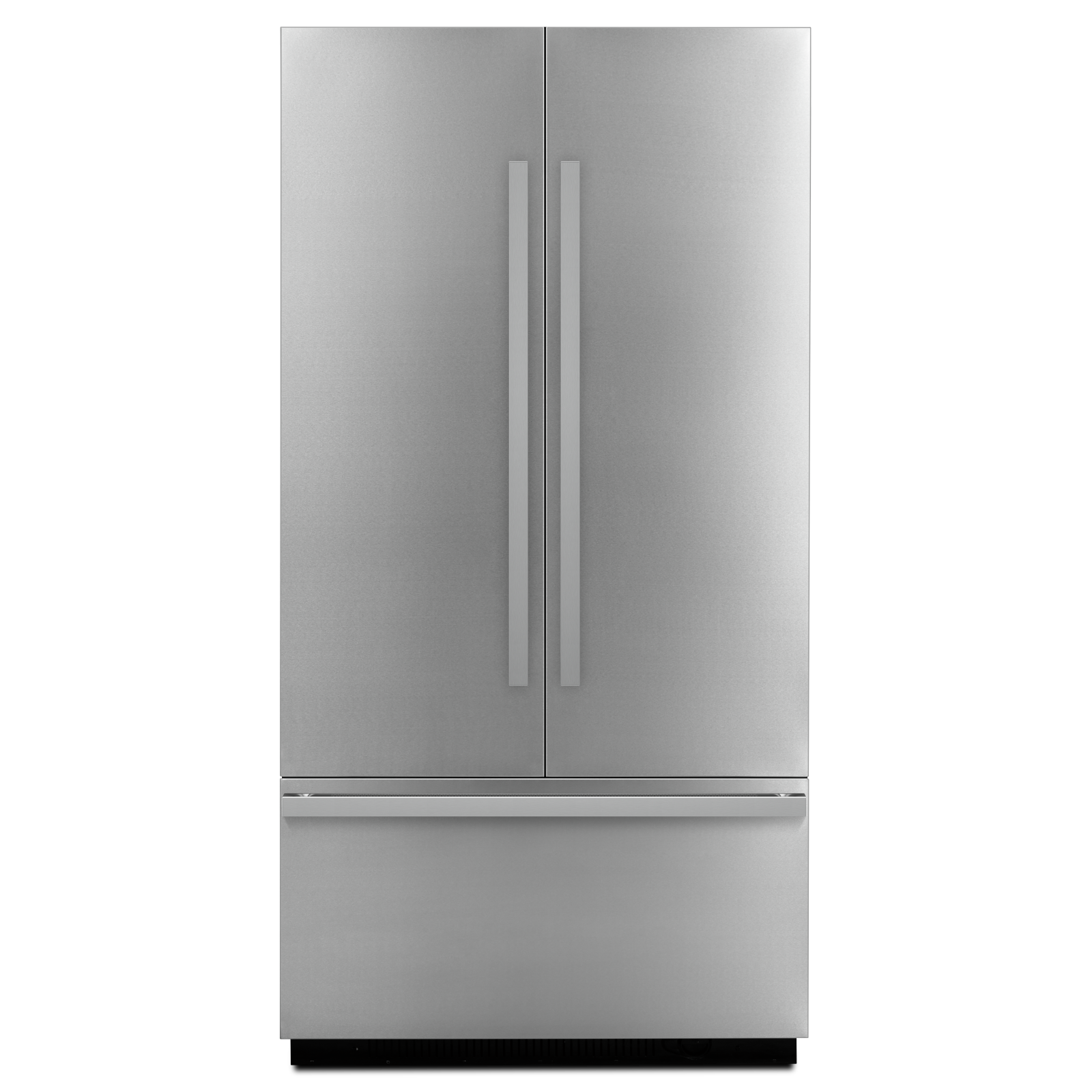 JennAir - 42 Inch Noir Built-in French Door Refrigerator Panel Kit Accessory in Stainless - JBFFS42NHM