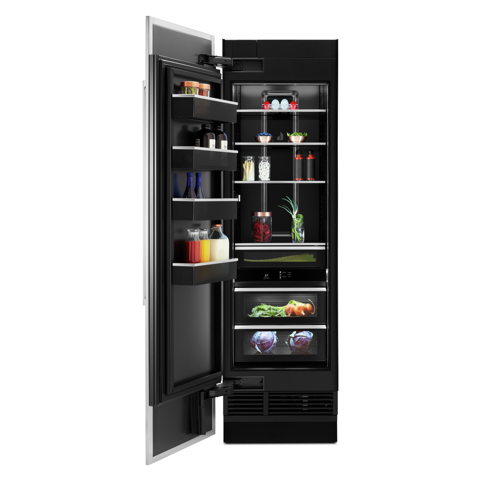 JennAir - 23.75 Inch 13 cu. ft All Fridge Refrigerator in Panel Ready - JBRFL24IGX