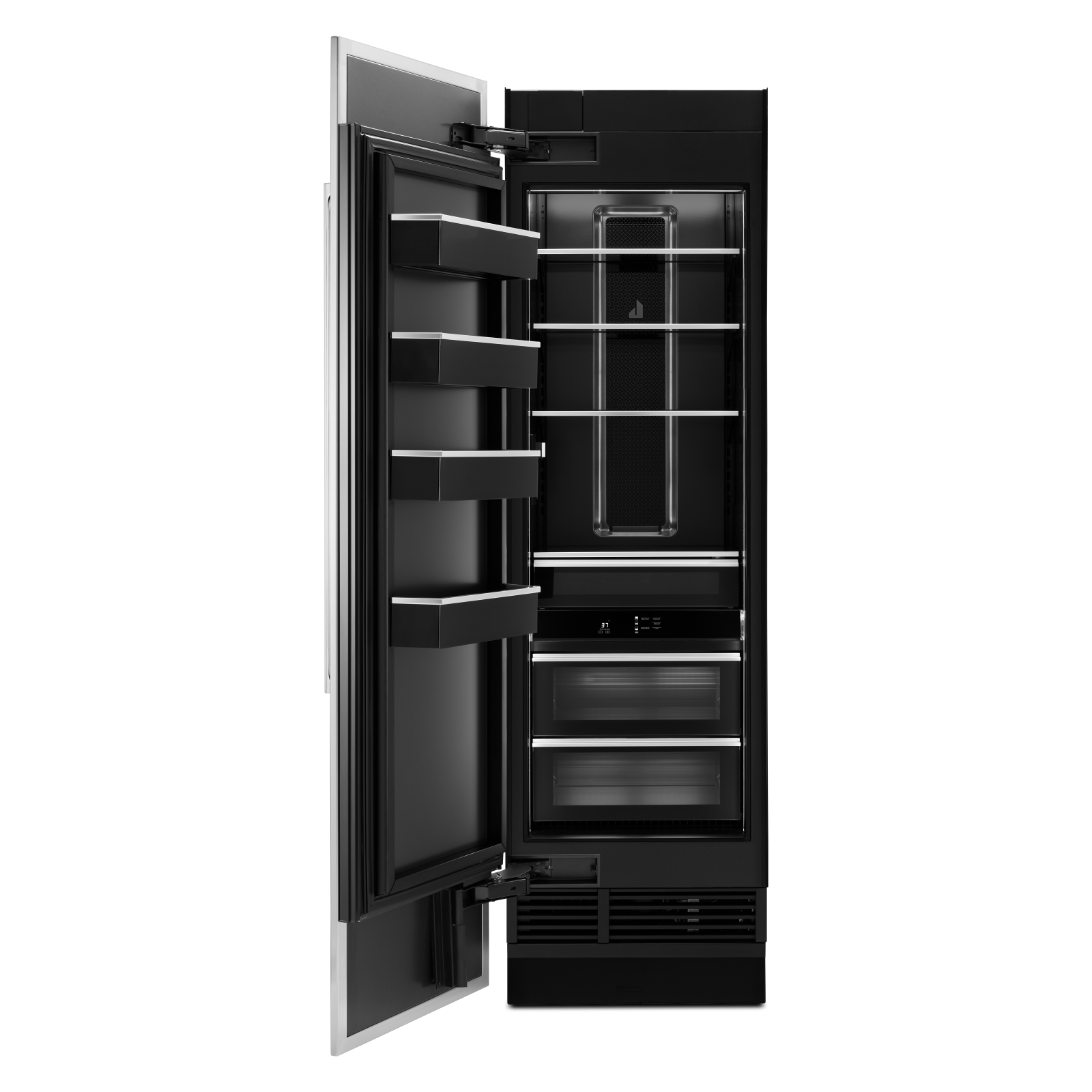 JennAir - 23.75 Inch 13 cu. ft All Fridge Refrigerator in Panel Ready - JBRFL24IGX