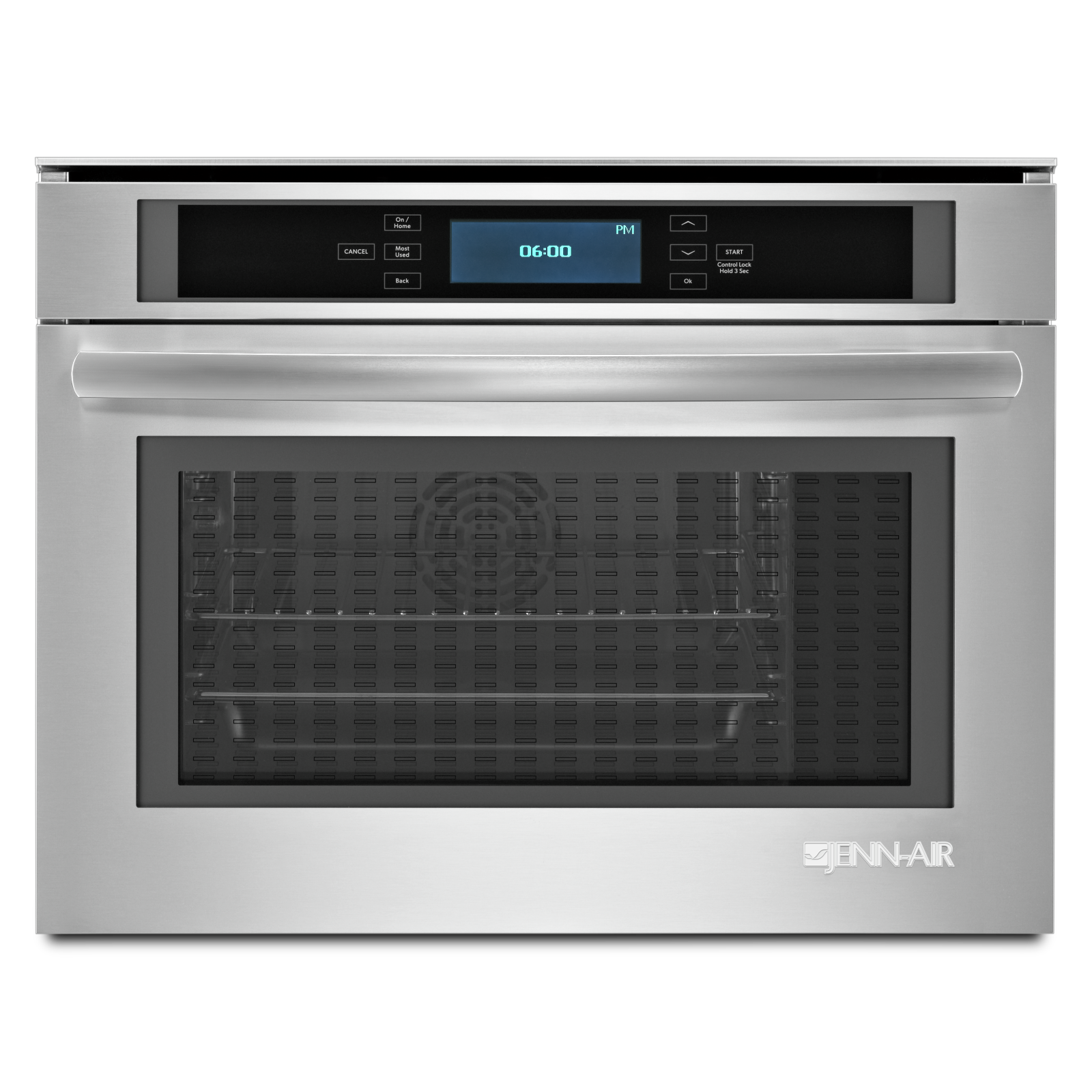 JennAir - 1.3 cu. ft Steam Wall Oven in Stainless - JBS7524BS