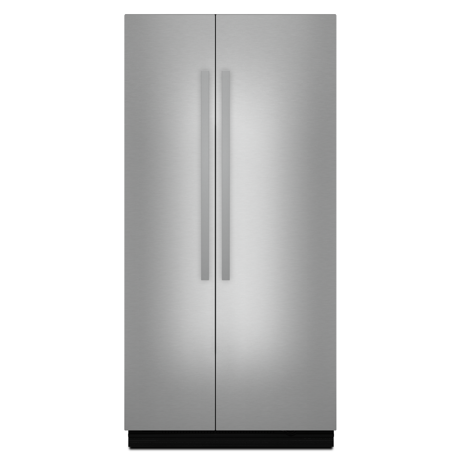 JennAir - 42 Inch Noir Built-in Side-by-Side Refrigerator Panel Kit Accessory in Stainless - JBSFS42NHM