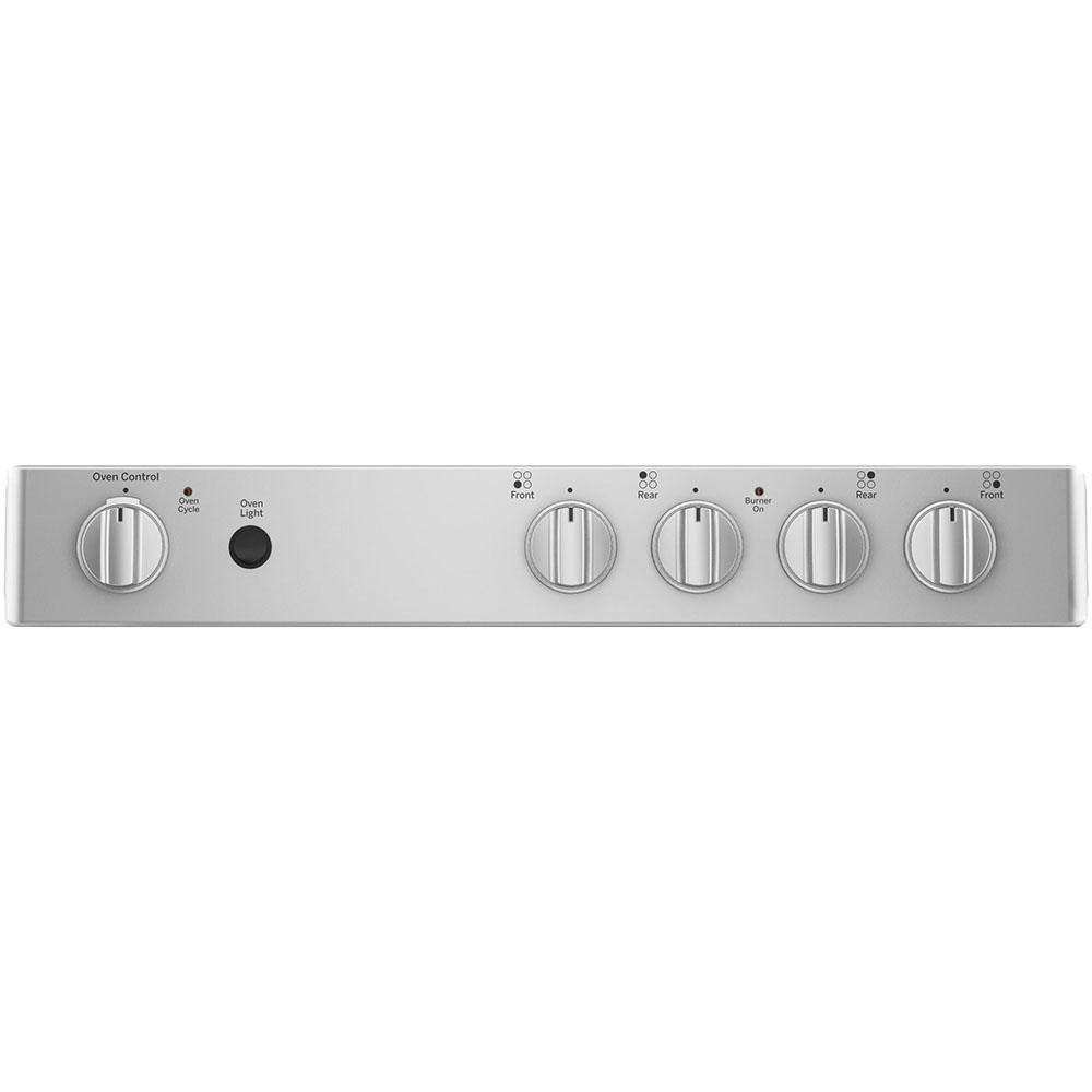 GE - 2.9 cu. ft Electric Range in Stainless - JCAS640RMSS