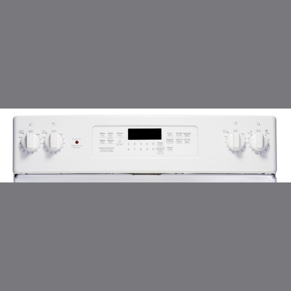 GE - 5 cu. ft Electric Range in White - JCB830DKWW