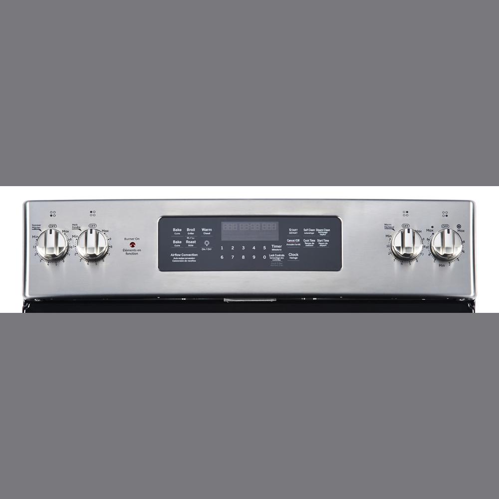 GE - 5 cu. ft Electric Range in Stainless - JCB830SKSS