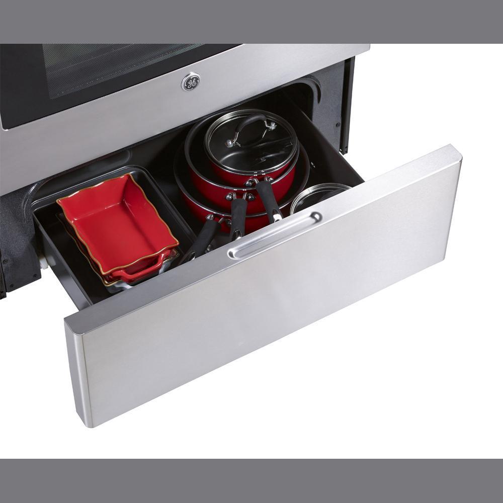 GE - 5 cu. ft Electric Range in Stainless - JCB830SKSS