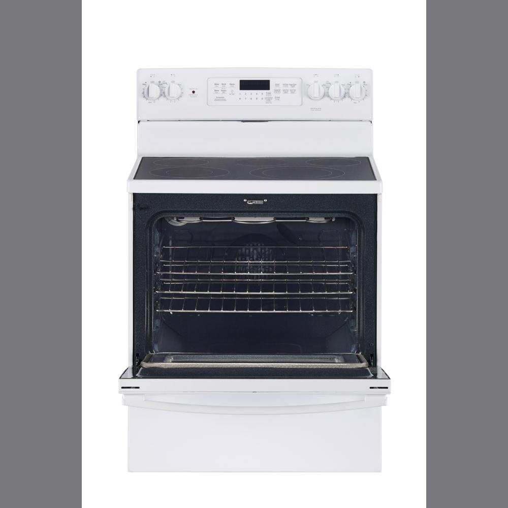GE - 5 cu. ft Electric Range in White - JCB840DKWW