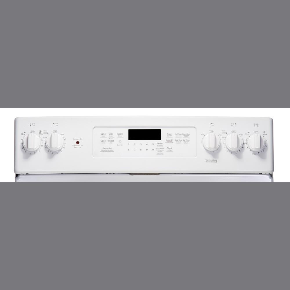 GE - 5 cu. ft Electric Range in White - JCB840DKWW