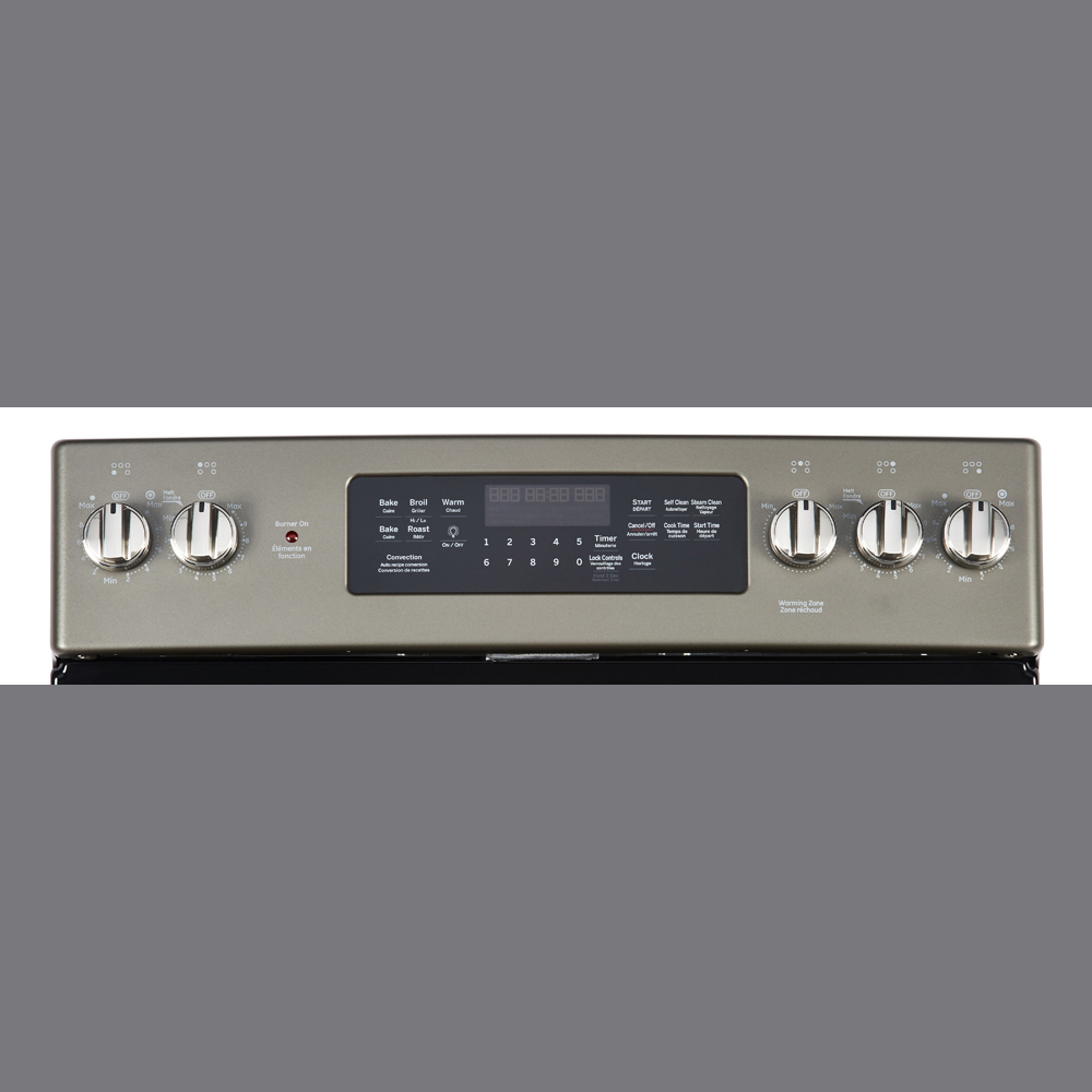 GE - 5 cu. ft Electric Range in Grey - JCB840EKES