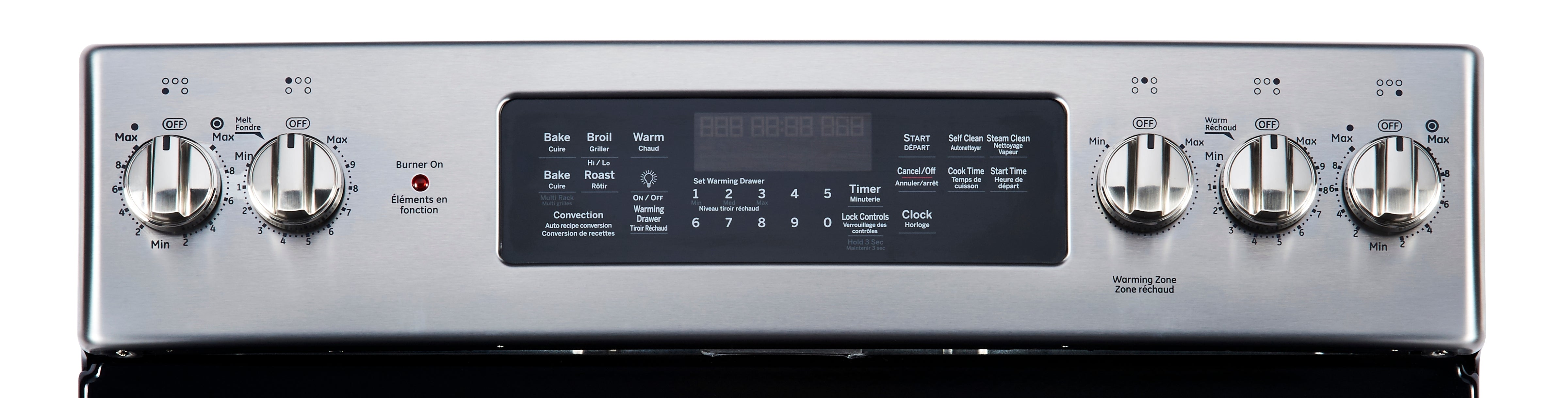 GE - 5 cu. ft Electric Range in Stainless - JCB890SNSS