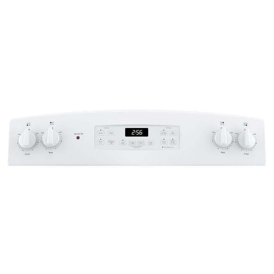 GE - 5 cu. ft Electric Range in White - JCBP240DMWW