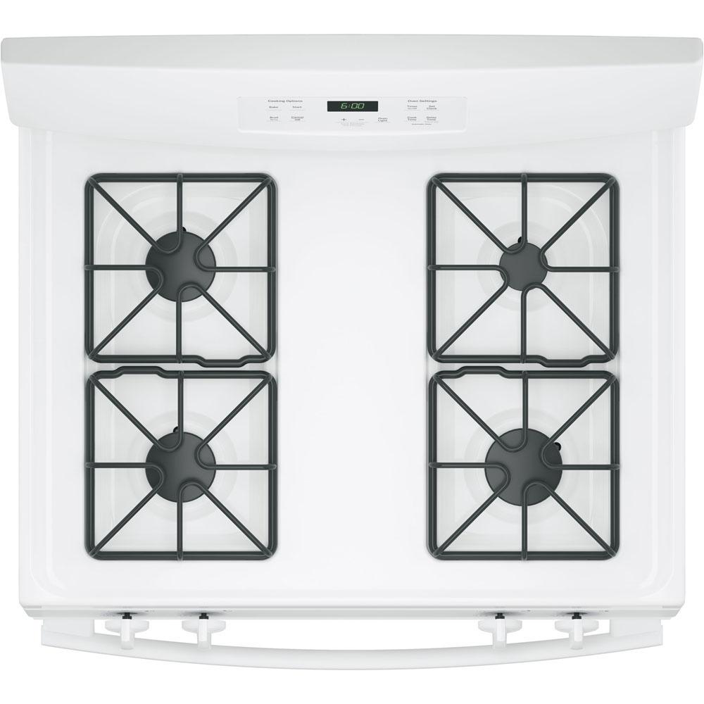 GE - 5 cu. ft Gas Range in White - JCGBS60DEKWW