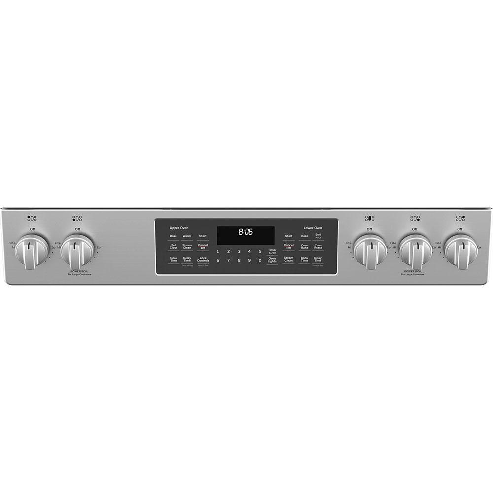 GE - 6.7 cu. ft Gas Range in Stainless - JCGSS86SPSS