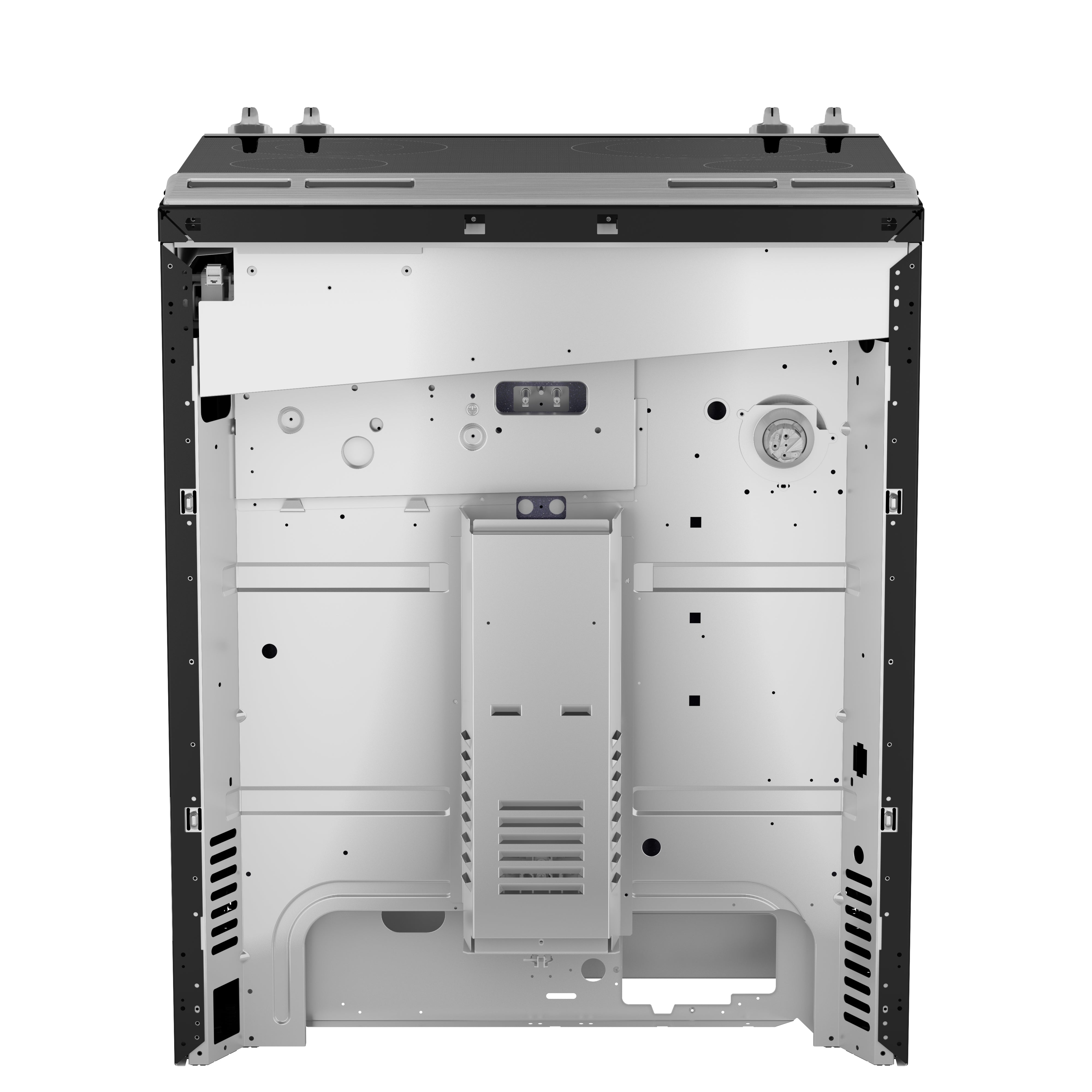 GE - 5 cu. ft Electric Range in Stainless - JCS830SVSS