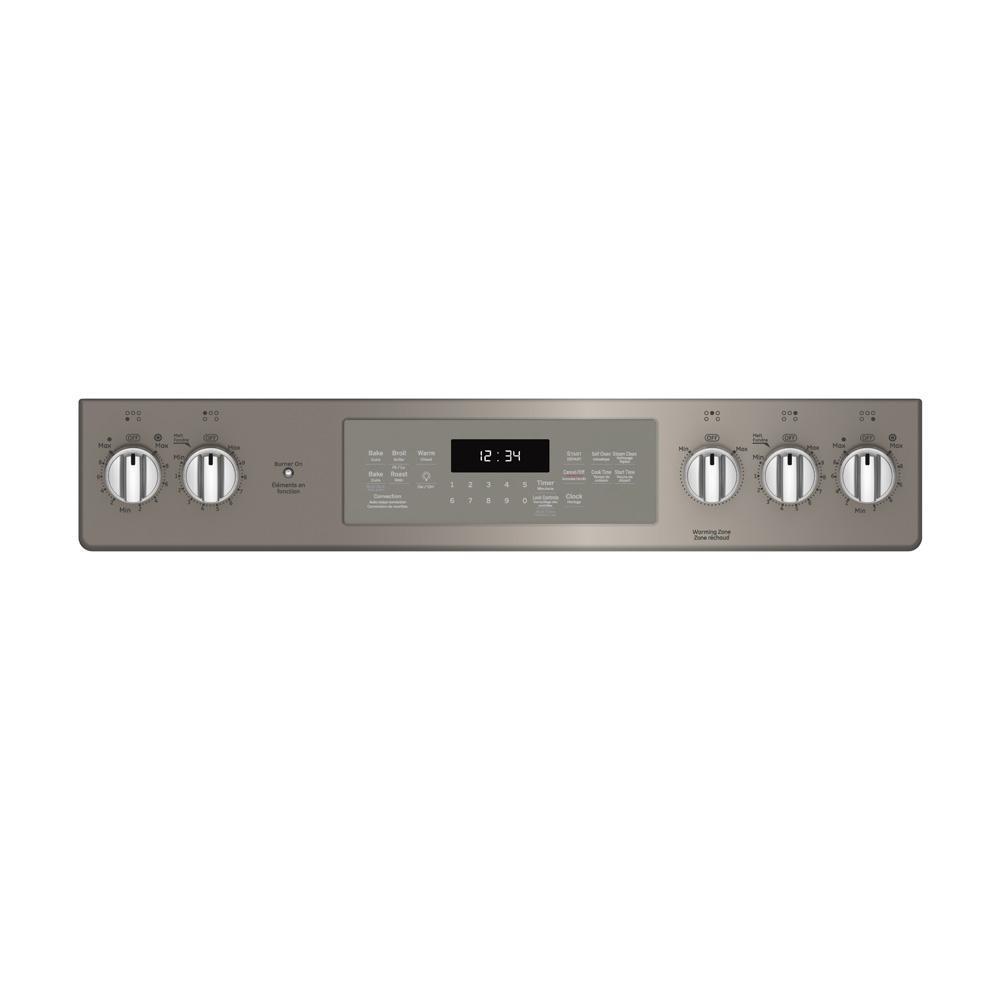 GE - 5.3 cu. ft Electric Range in Grey - JCS840EMES