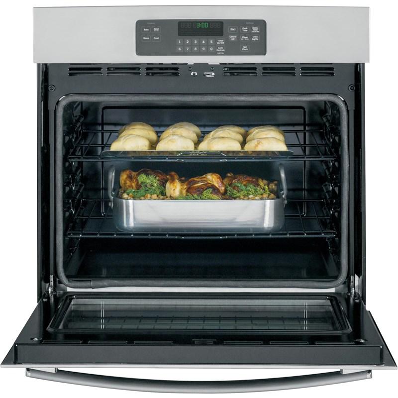 GE - 5 cu. ft Single Wall Oven in Stainless - JCT3000SFSS