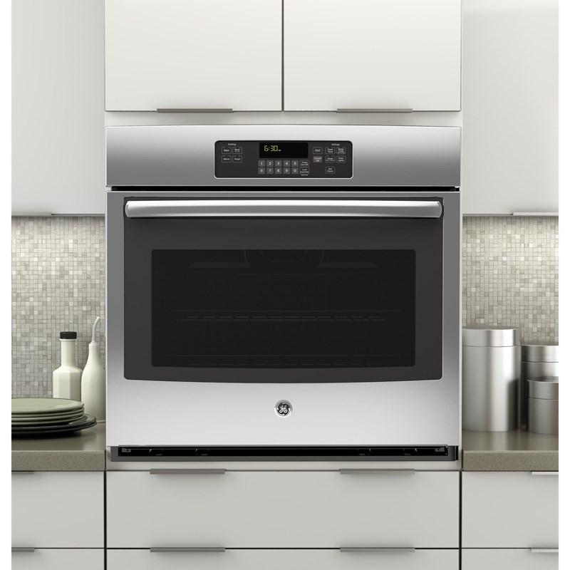 GE - 5 cu. ft Single Wall Oven in Stainless - JCT3000SFSS