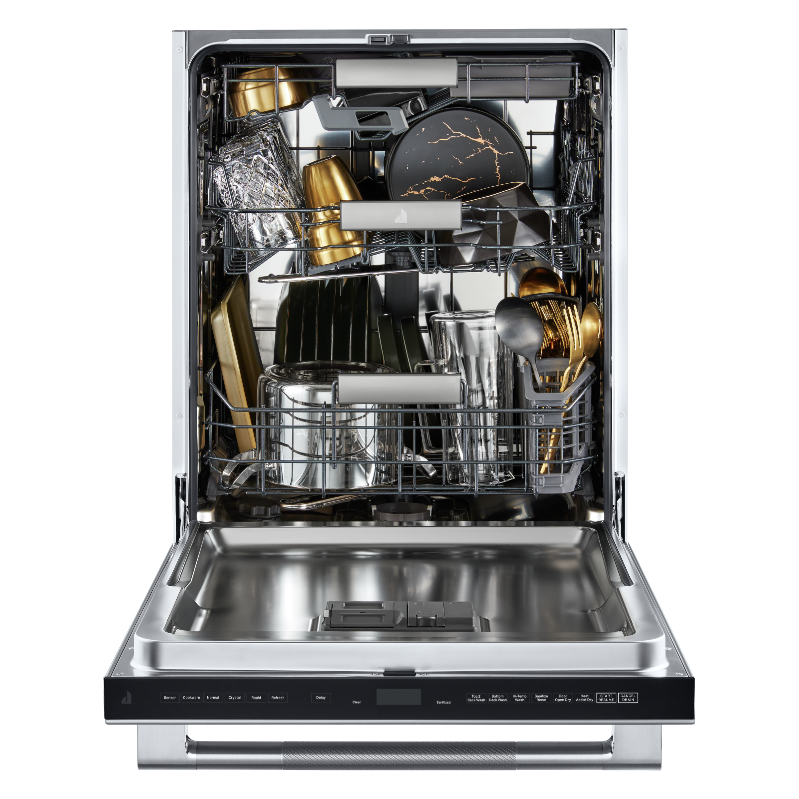 JennAir - 38 dBA Built In Dishwasher in Stainless - JDAF5924RL