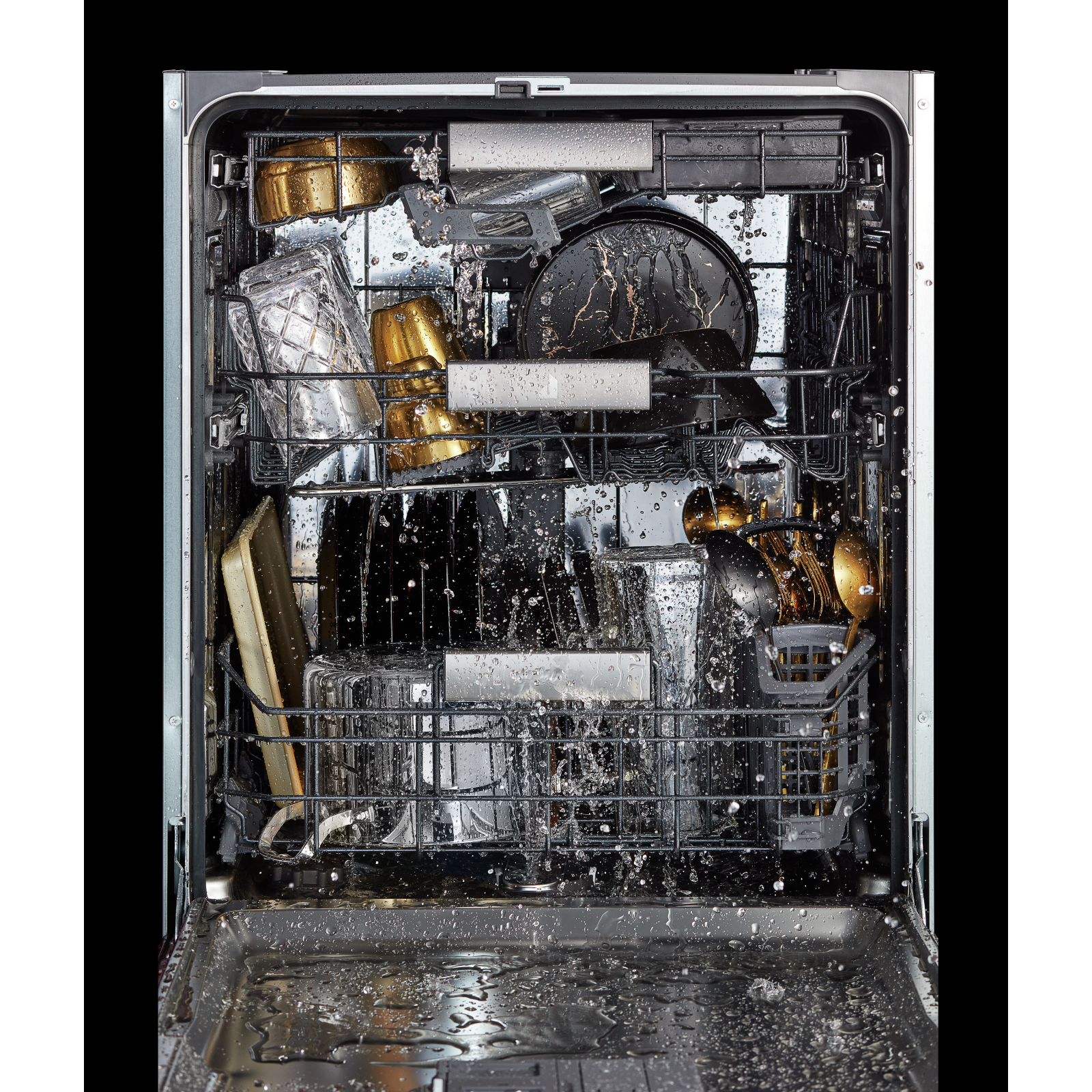 JennAir - 38 dBA Built In Dishwasher in Stainless - JDAF5924RM