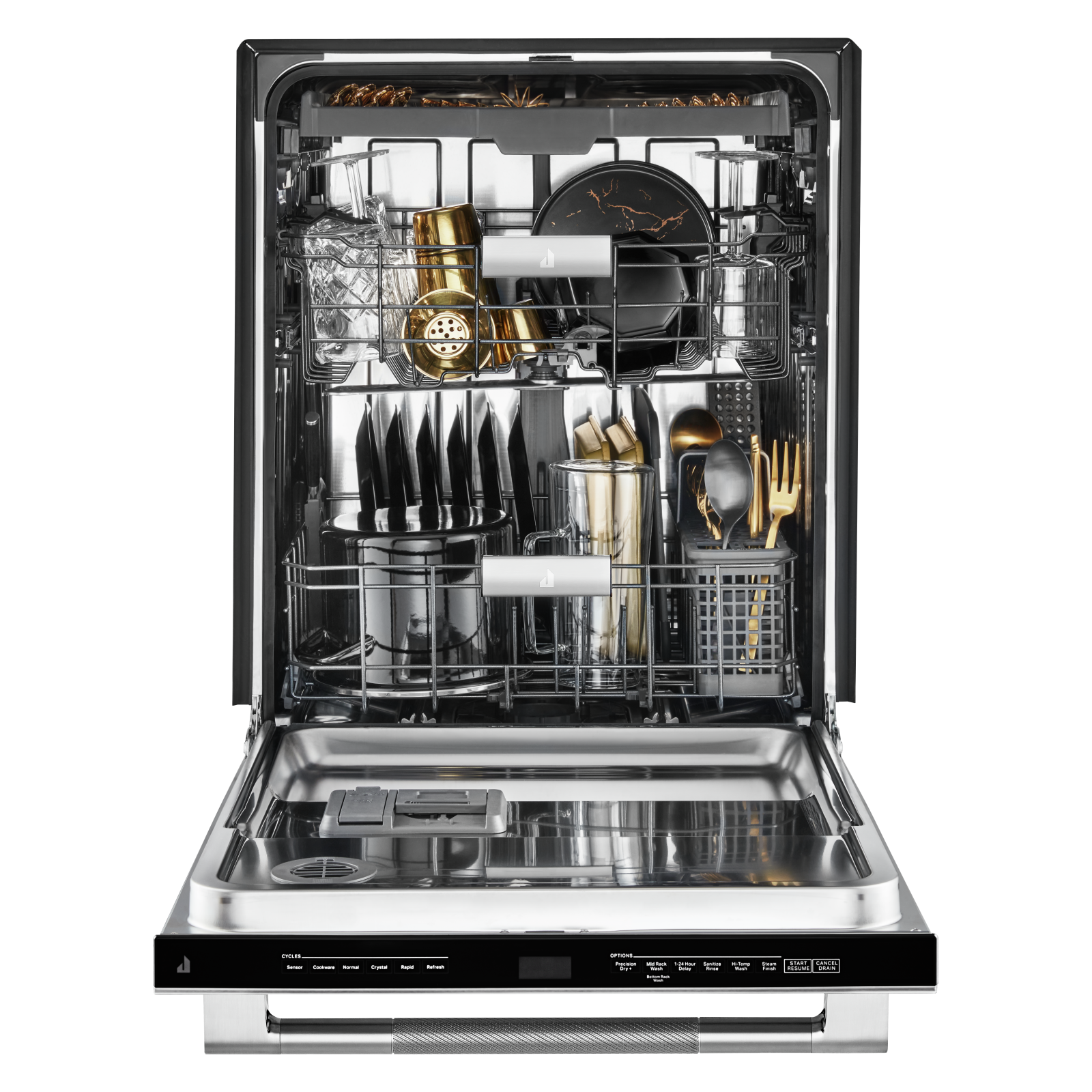JennAir - 39 dBA Built In Dishwasher in Stainless - JDPSS244LL