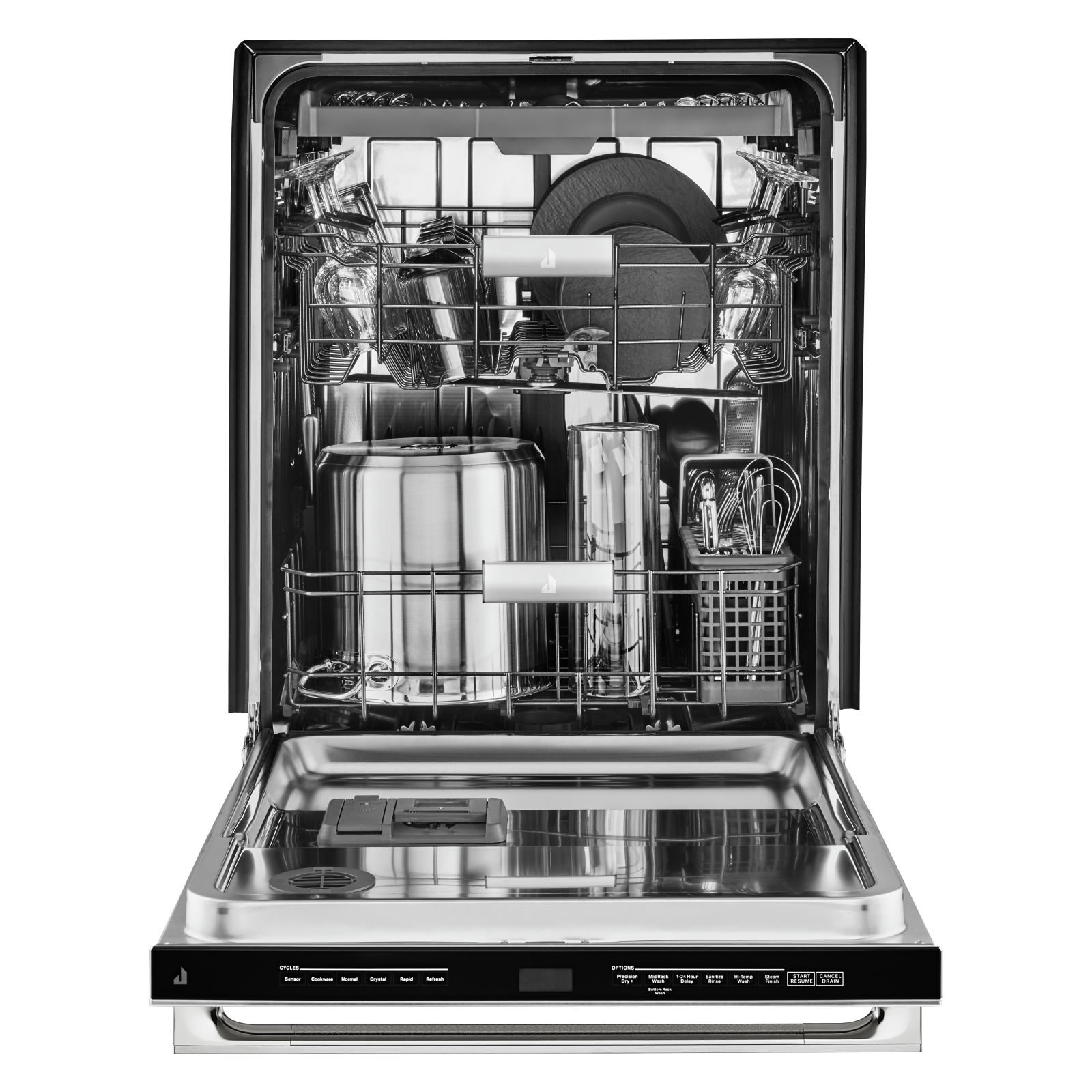 JennAir - 39 dBA Built In Dishwasher in Stainless - JDPSS244LM