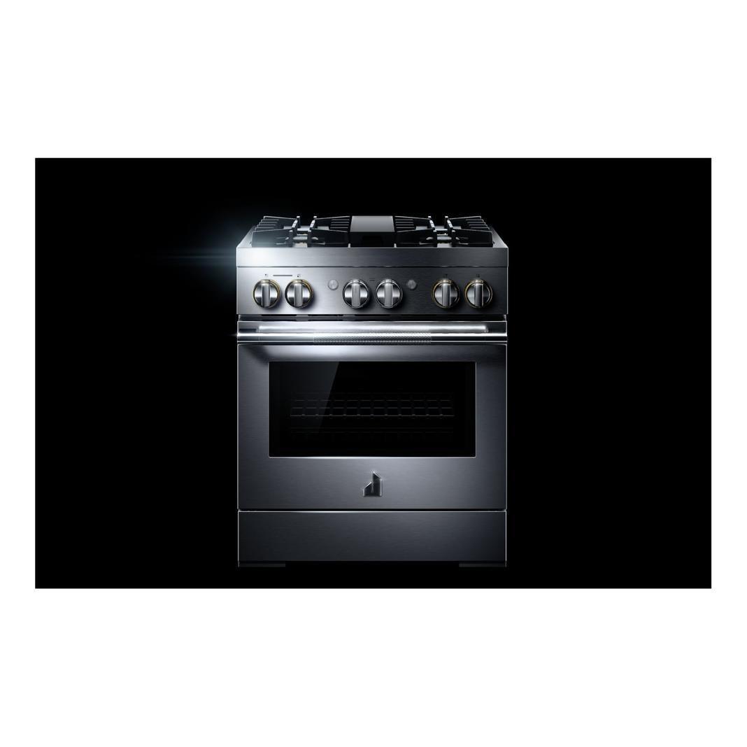 Jennair - 4.1 cu. ft Dual Fuel Range in Stainless - JDRP430HL