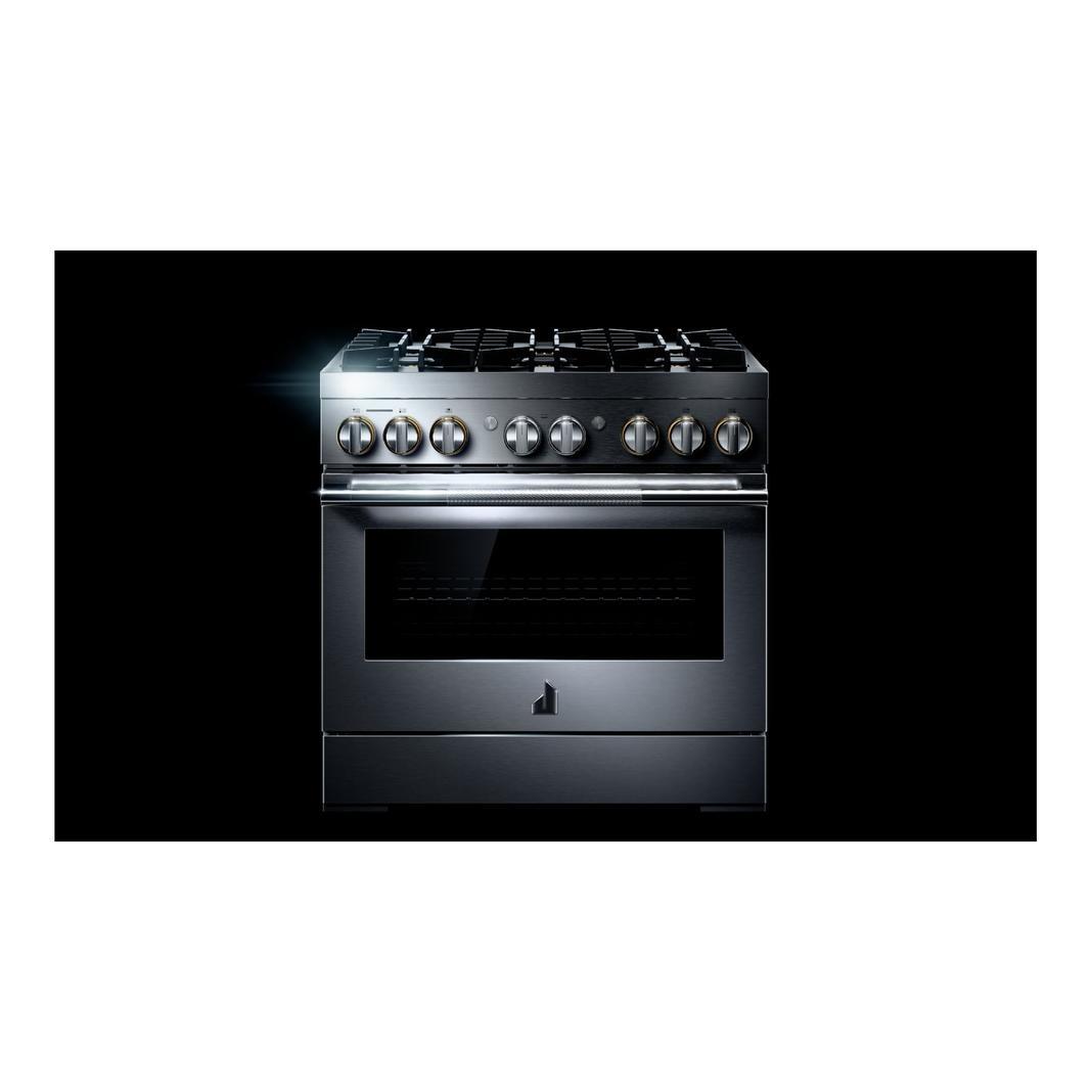 Jennair - 5.1 cu. ft Dual Fuel Range in Stainless - JDRP436HL