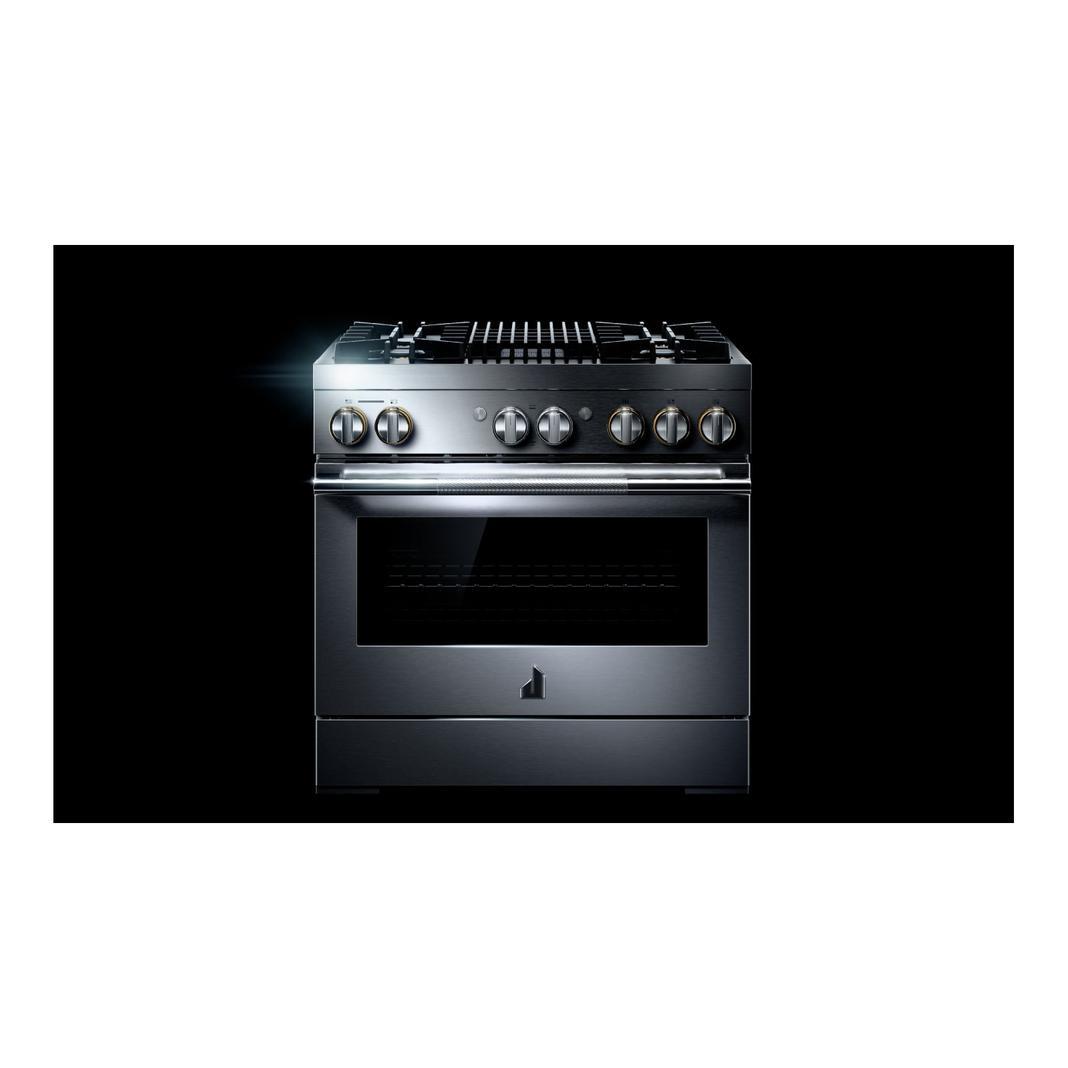 Jennair - 5.1 cu. ft Dual Fuel Range in Stainless - JDRP636HL