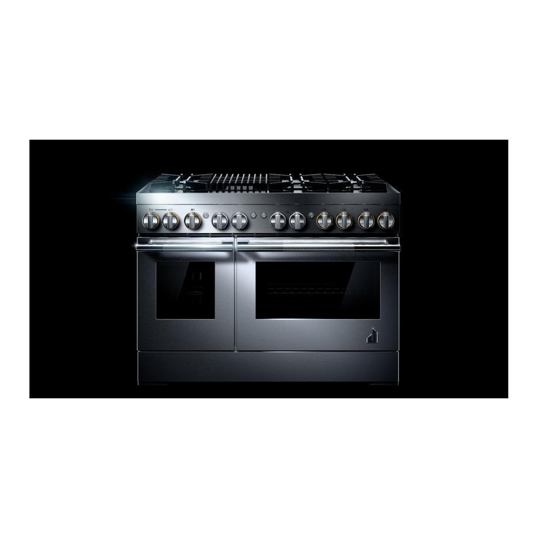 Jennair - 6.3 cu. ft Dual Fuel Range in Stainless - JDRP648HL