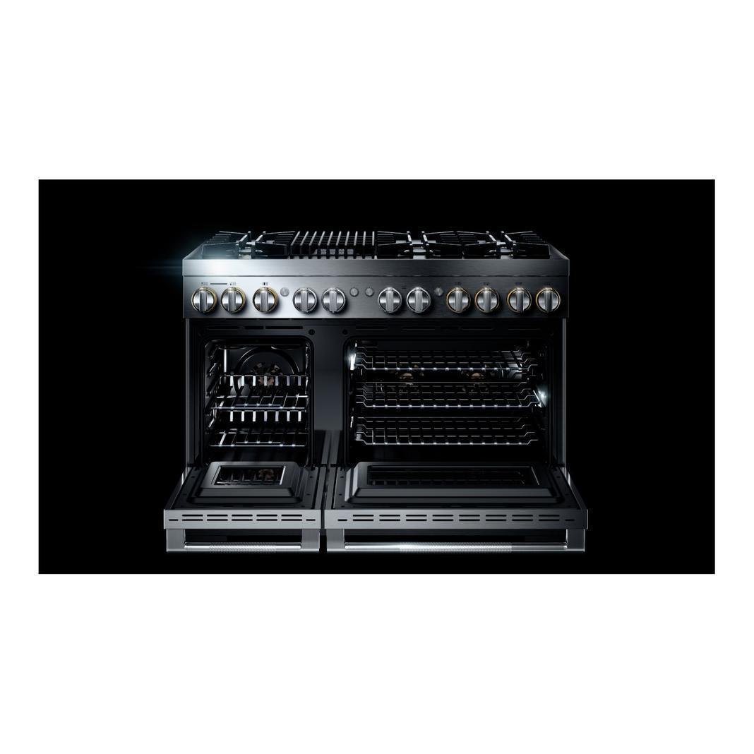 Jennair - 6.3 cu. ft Dual Fuel Range in Stainless - JDRP648HL
