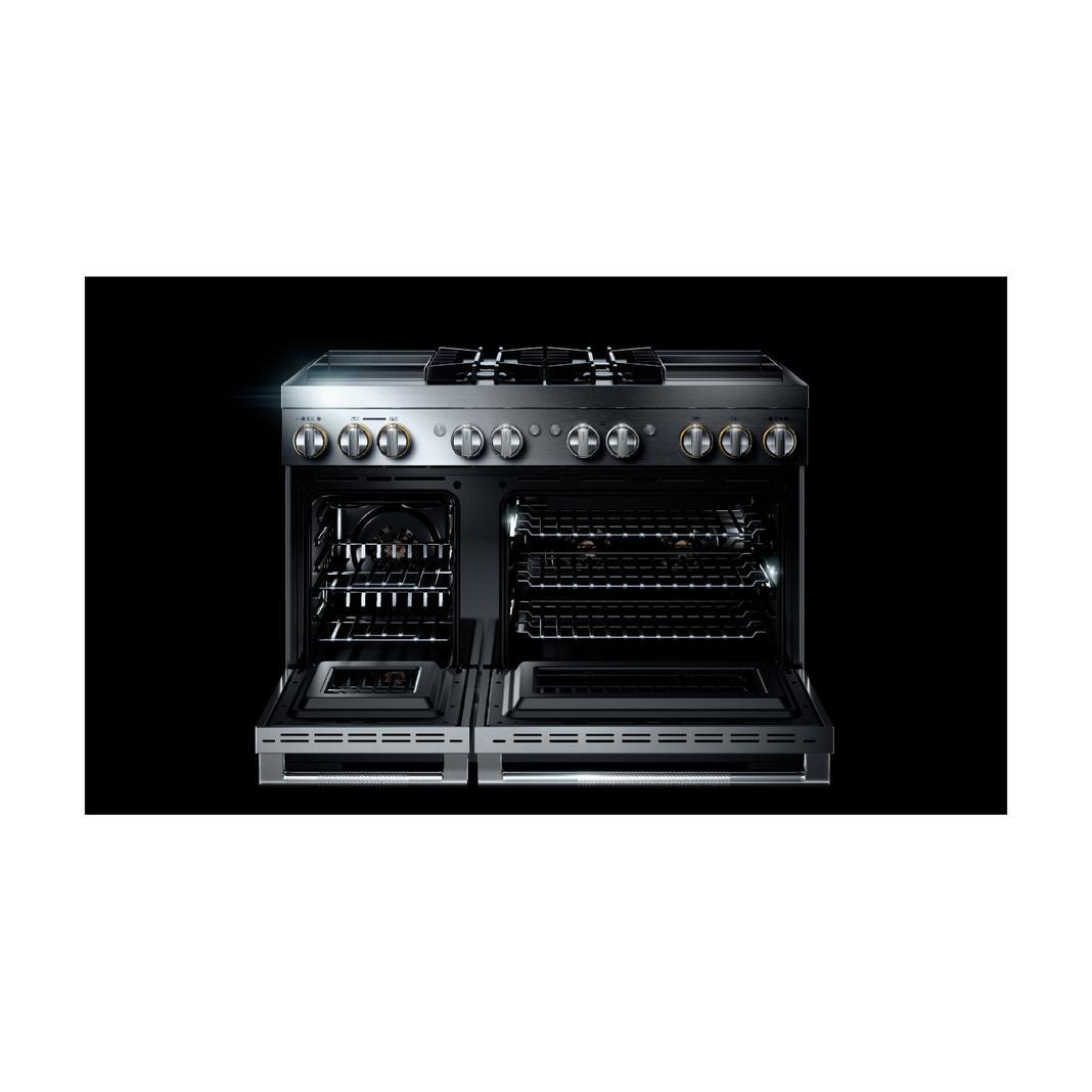 Jennair - 6.3 cu. ft Dual Fuel Range in Stainless - JDRP848HL