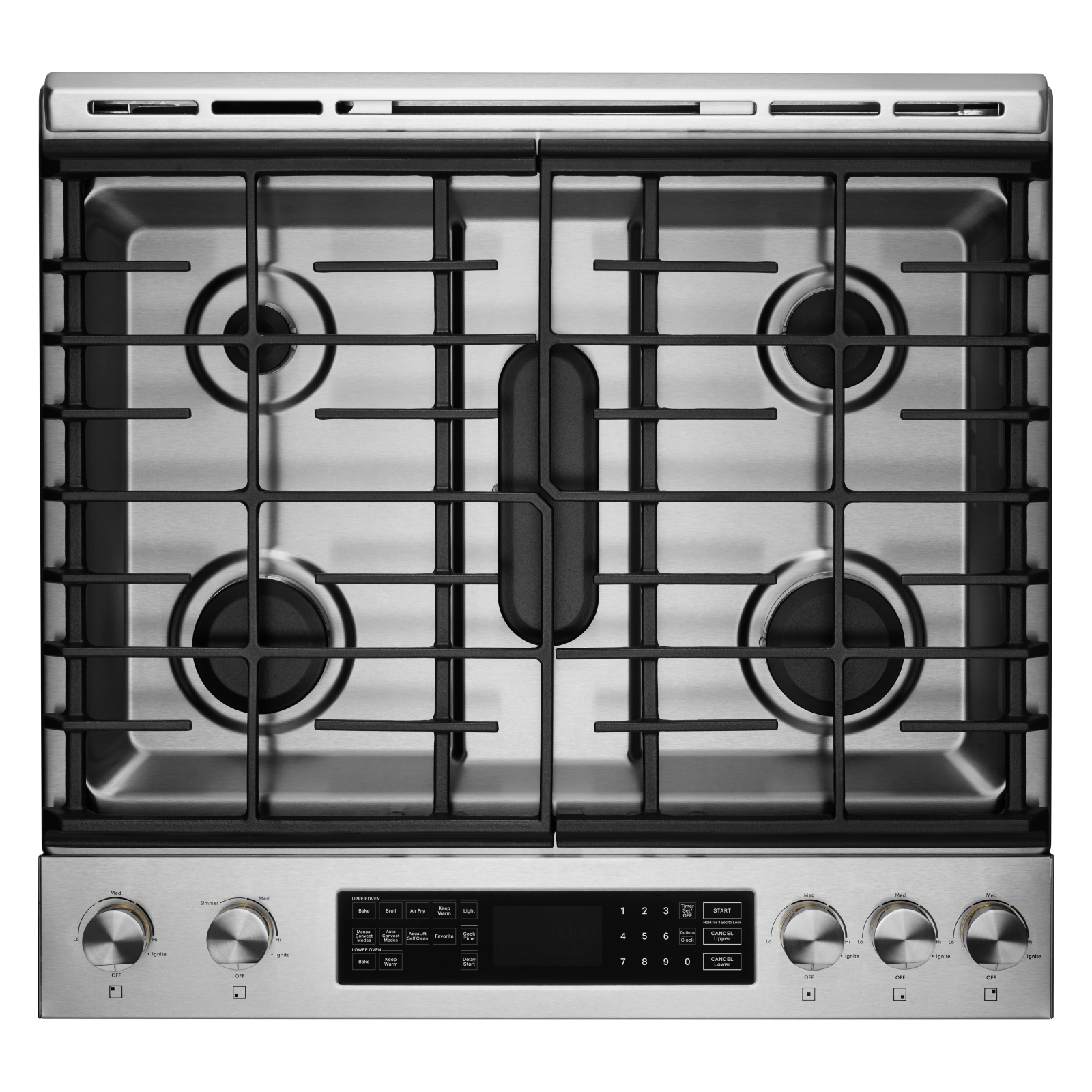 JennAir - 7.1 cu. ft Dual Fuel Range in Stainless - JDS1450ML