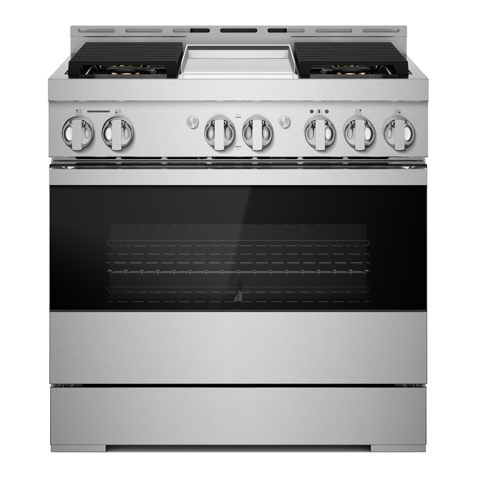 JennAir - 5.1 cu. ft Dual Fuel Range in Stainless - JDSP536HM