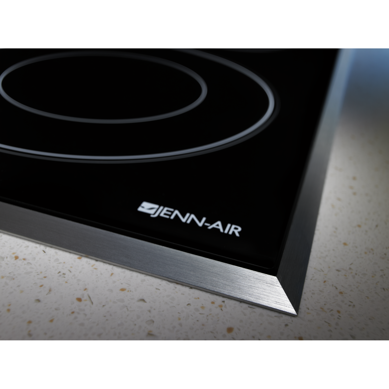 JennAir - 36.875 Inch Electric Cooktop in Stainless - JEC3536BS