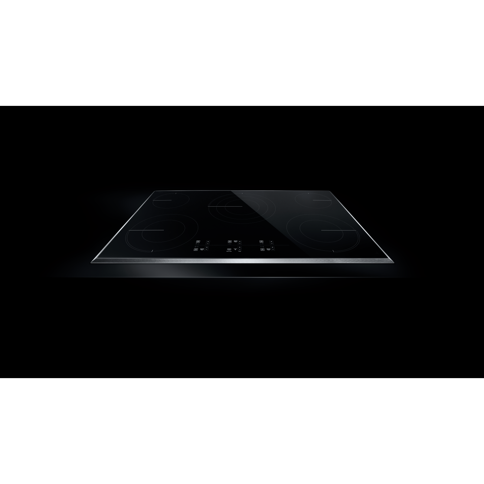 JennAir - 30.8125 inch wide Electric Cooktop in Stainless - JEC4430KS