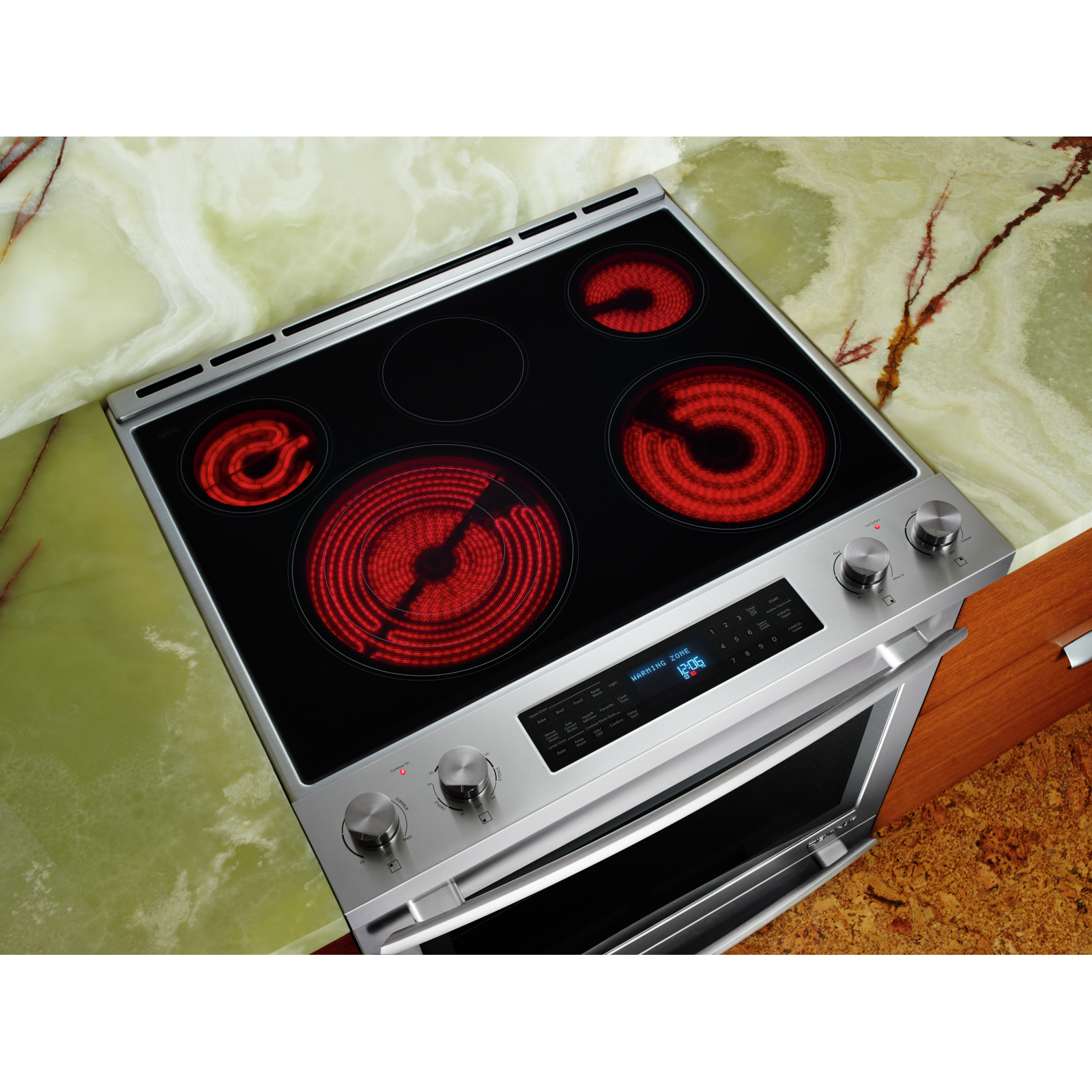 JennAir - 7.1 cu. ft Electric Range in Stainless - JES1450CFS