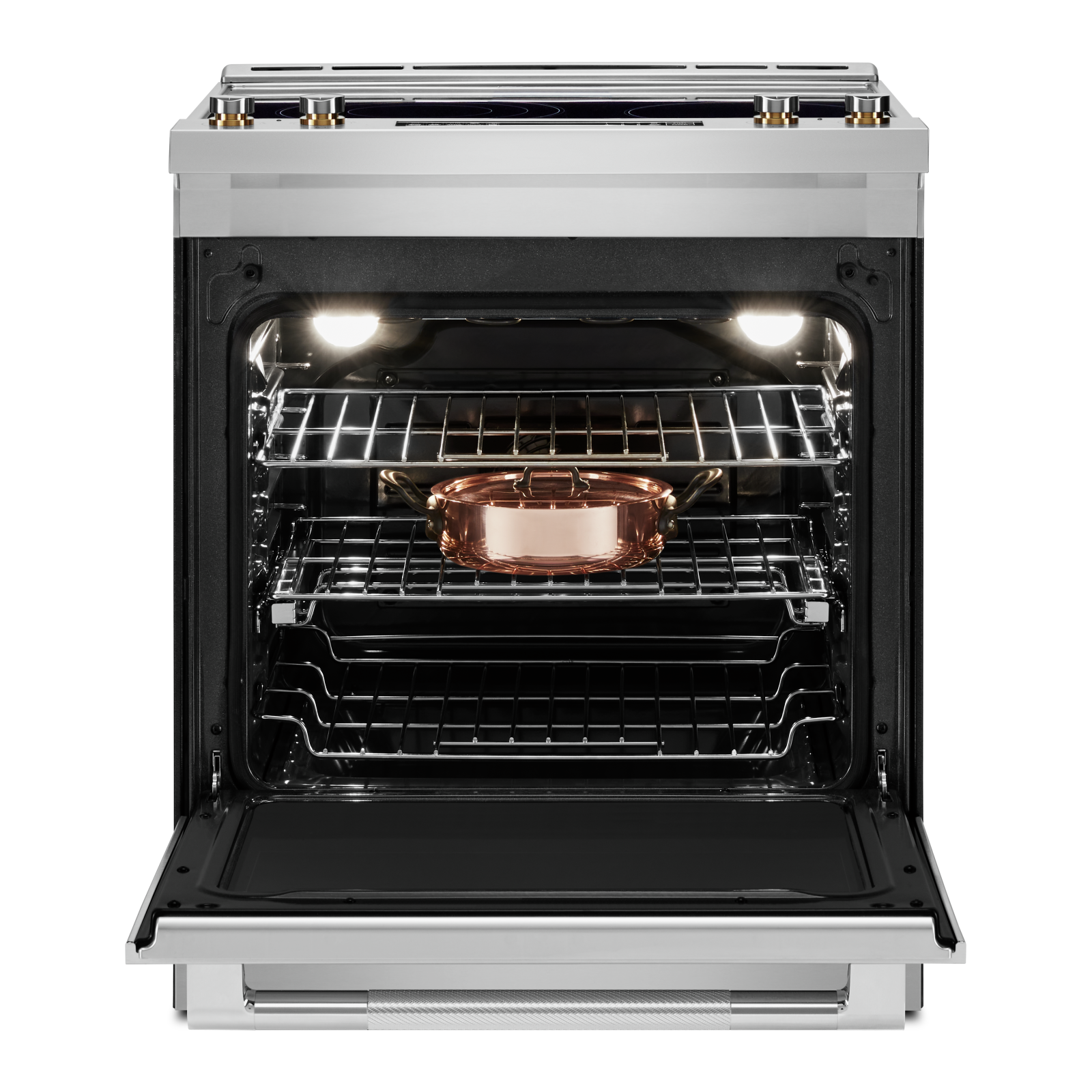 JennAir - 7.1 cu. ft Electric Range in Stainless - JES1450ML