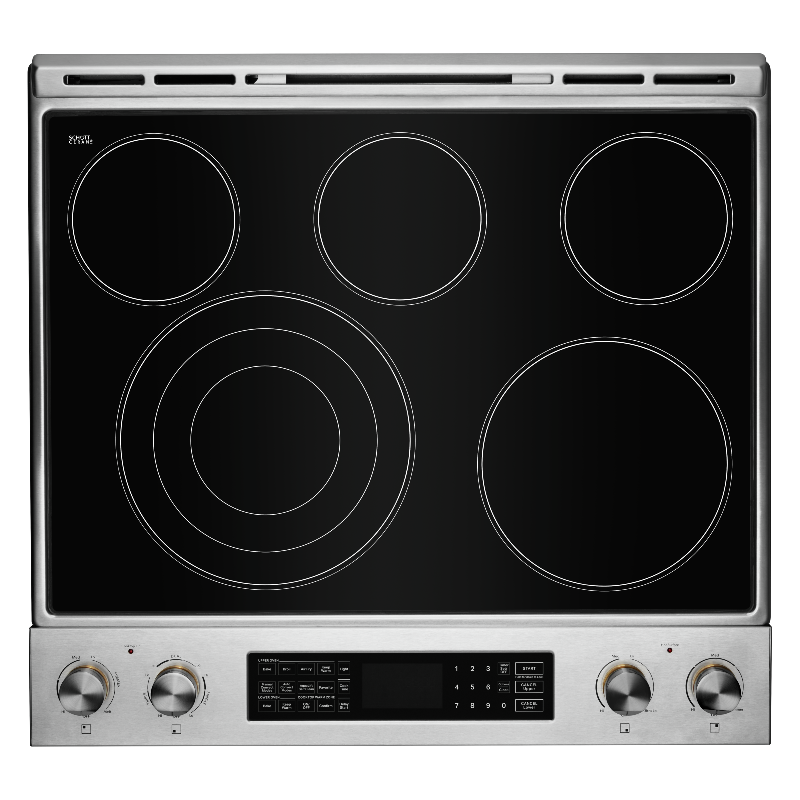 JennAir - 7.1 cu. ft Electric Range in Stainless - JES1450ML