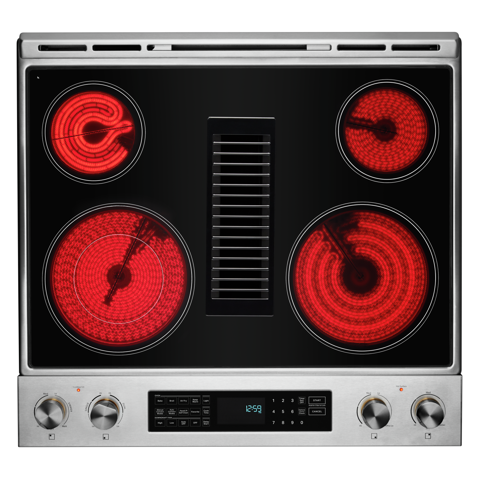 JennAir - 6.4 cu. ft Electric Range in Stainless - JES1750ML