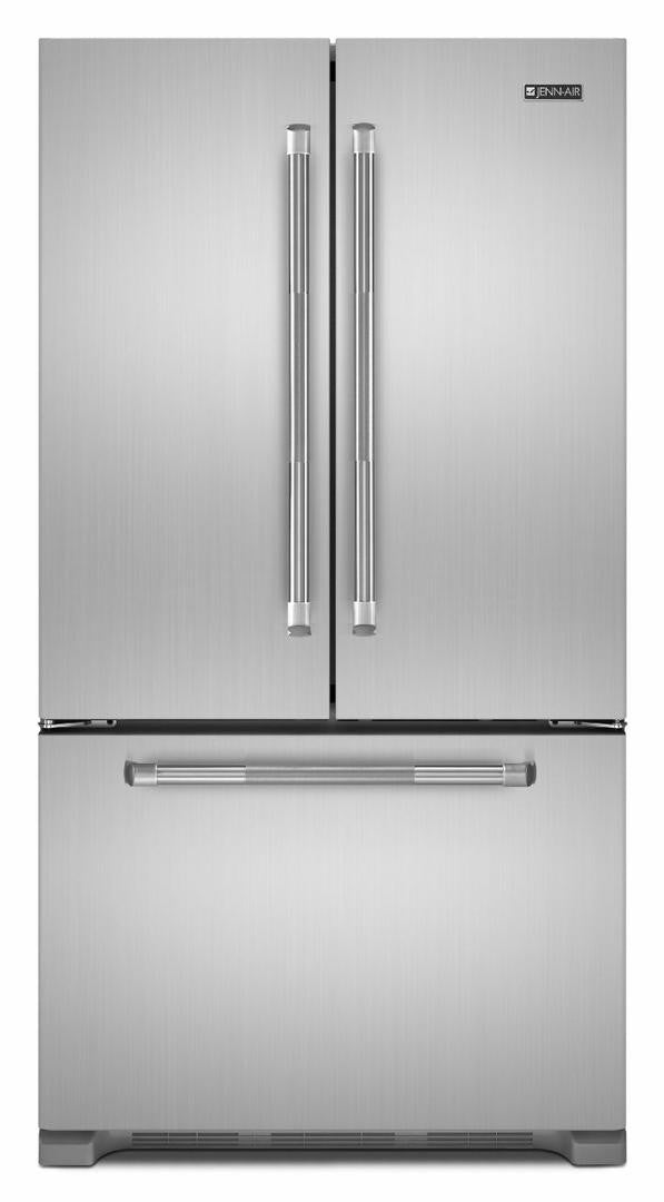 JennAir - 35.625 Inch 21.94 cu. ft French Door Refrigerator in Stainless - JFC2290REP
