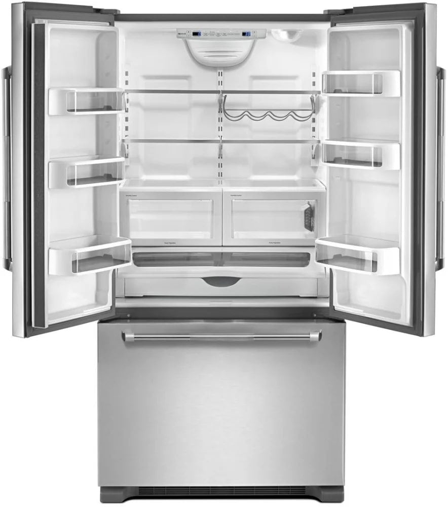 JennAir - 35.625 Inch 21.94 cu. ft French Door Refrigerator in Stainless - JFC2290REP