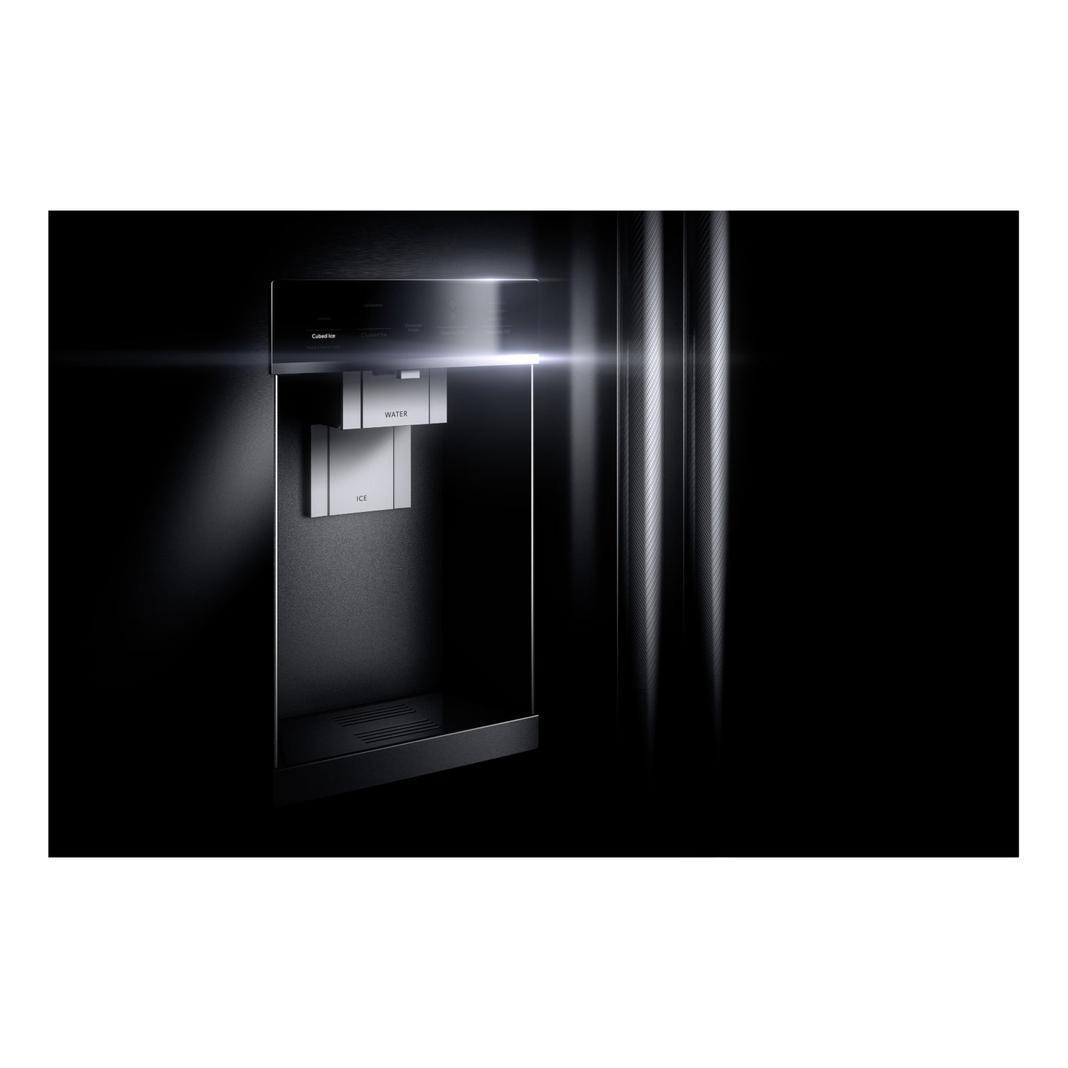 Jennair - 35.8 Inch 23.8 cu. ft French Door Refrigerator in Stainless - JFFCC72EHL