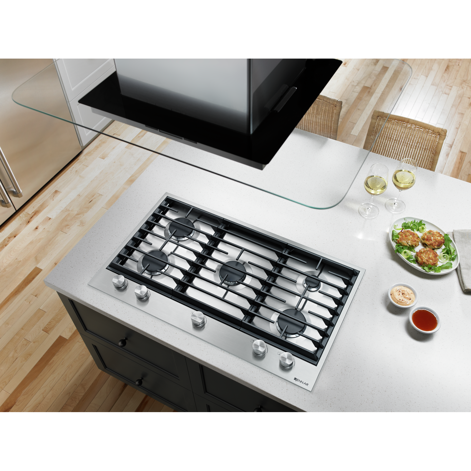 JennAir - 30 Inch Gas Cooktop in Stainless - JGC1530BS